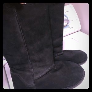 Black Suede Boots